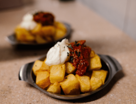 spanischen Kartoffeln Tapas