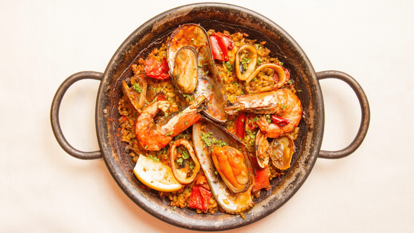 Original Spanische Paella Rezept Meeresfrüchte​