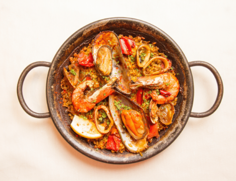 Original Spanische Paella Rezept Meeresfrüchte​