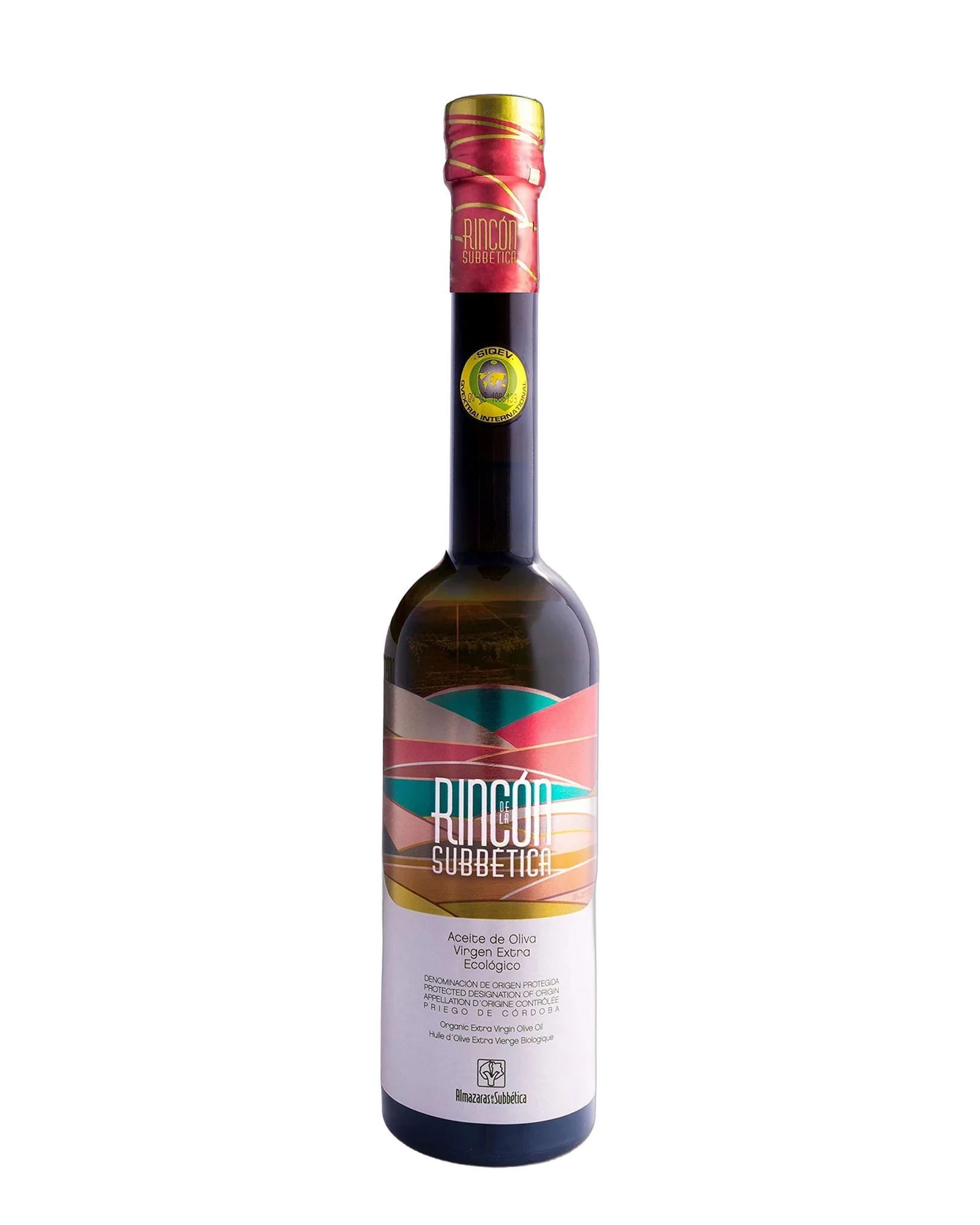 Flasche Rincón de la Subbética Bio, 500 ml, freigestellt