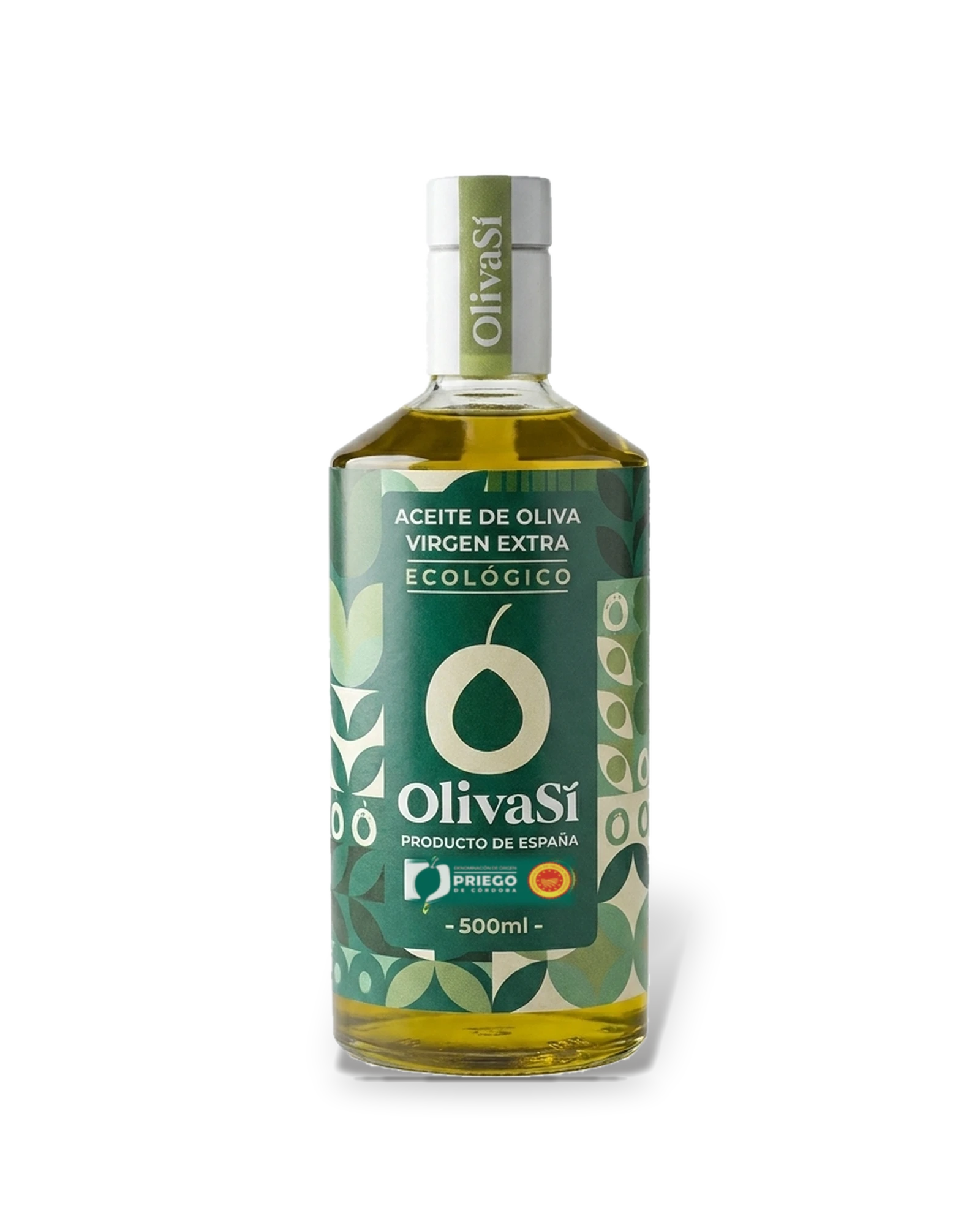 Oliva Sí Ecologic Bio, Natives Olivenöl Extra, g.U. Priego de Córdoba (500 ml Flasche)