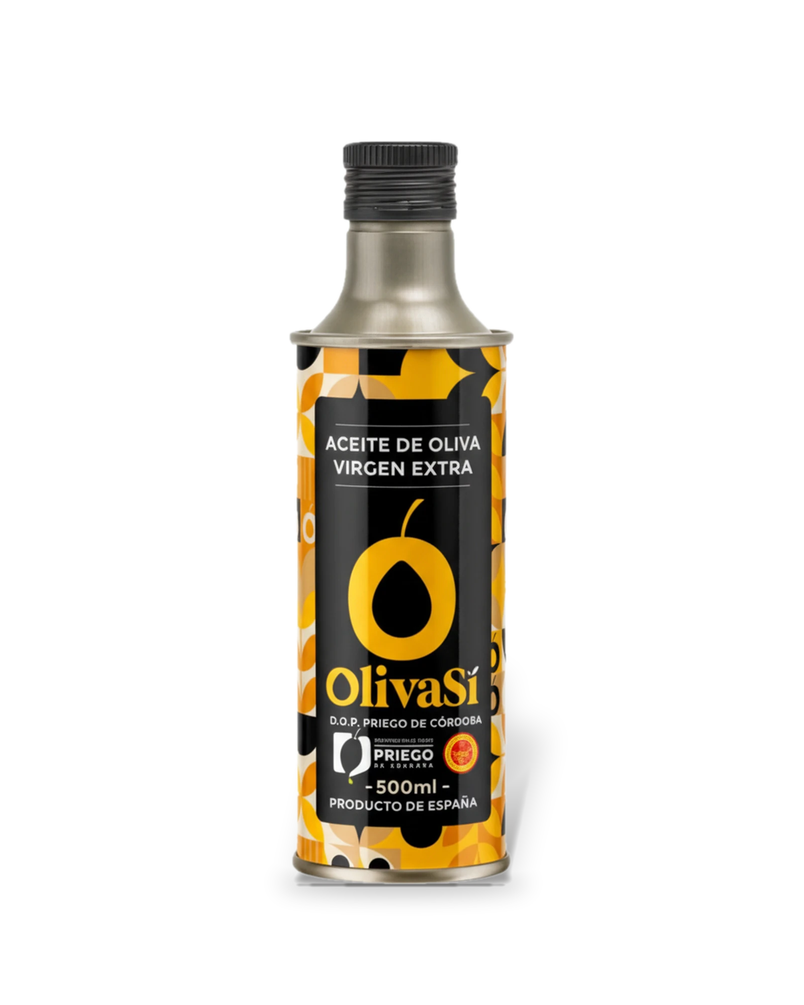 Dose Oliva Sí Golden Edition, natives Olivenöl extra, 500 ml, freigestellt