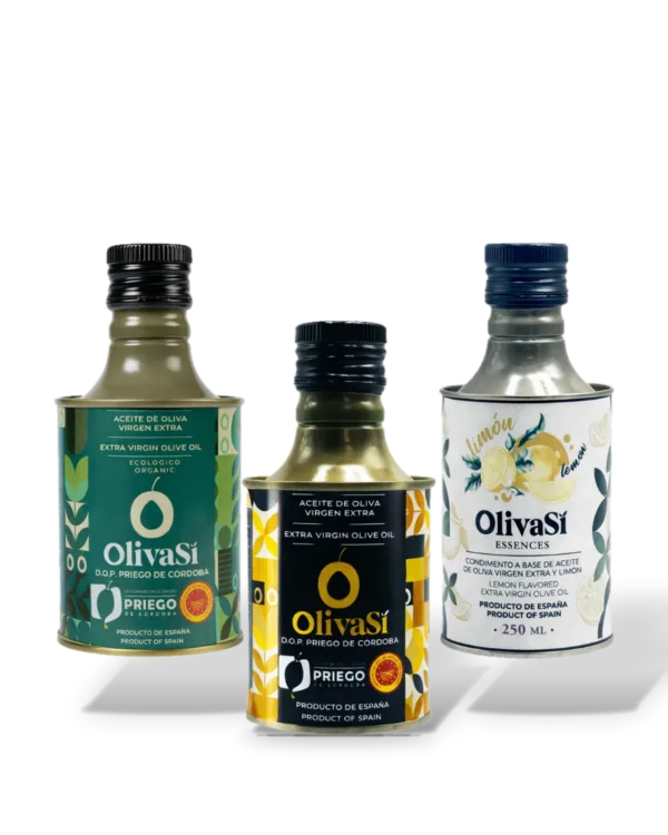 Oliva Sí Probierset Descubre, 3 × 250 ml