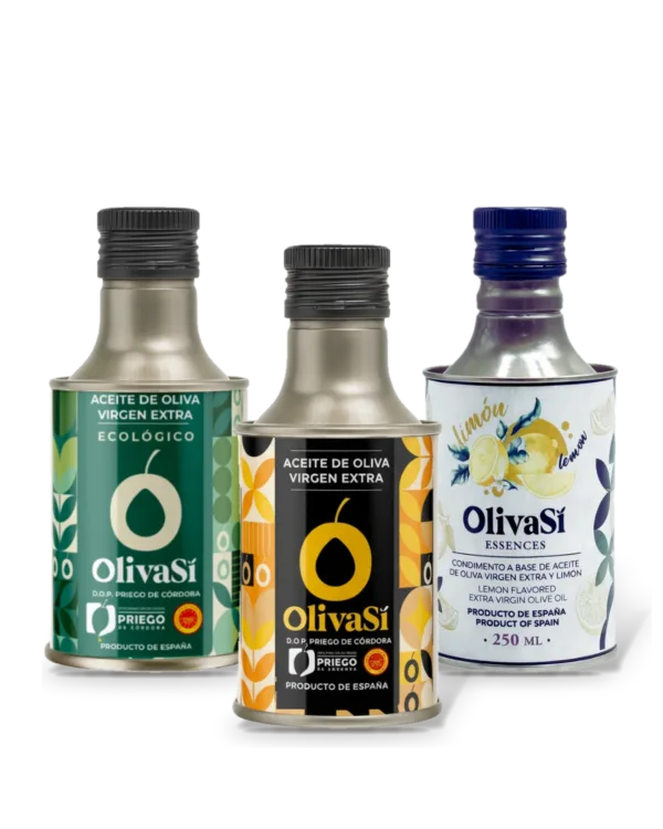 Oliva Sí Probierset Descubre, 3 × 250 ml